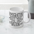 thumbnail image 5 of CafePress - Immigration Built This Nati - 20 Oz White Ceramic Mega Mug, 5 of 5