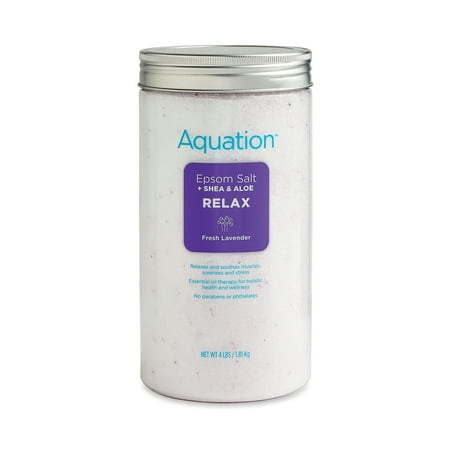 Aquation Epsom Salt - Fresh Lavender - 4 LB Jar