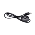 thumbnail image 3 of Lámpara Cable De Alimentación Cables De Extensión Luz De Lámpara Encendido Y Apagado Para Lámparas De Mesa Negro Colco Cable de alimentación de la lámpara, 3 of 8