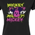 thumbnail image 3 of Disney - Mickey Stacked  - Juniors Fitted Graphic T-Shirt, 3 of 5