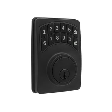 Hyper Tough Digital Deadbolt Door Lock, Matte Black, Model 1752000