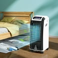 thumbnail image 3 of Gymax Portable Air Evaporative Cooler Fan w/ Remote Control Casters Home Office, 3 of 10
