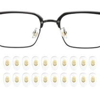 Eyeglass Nose Pad Anti-Slip Glasses Nose Grips Copper Core Glasses Nose Pads for Plastic Frames Glasses Sunglasses Gold