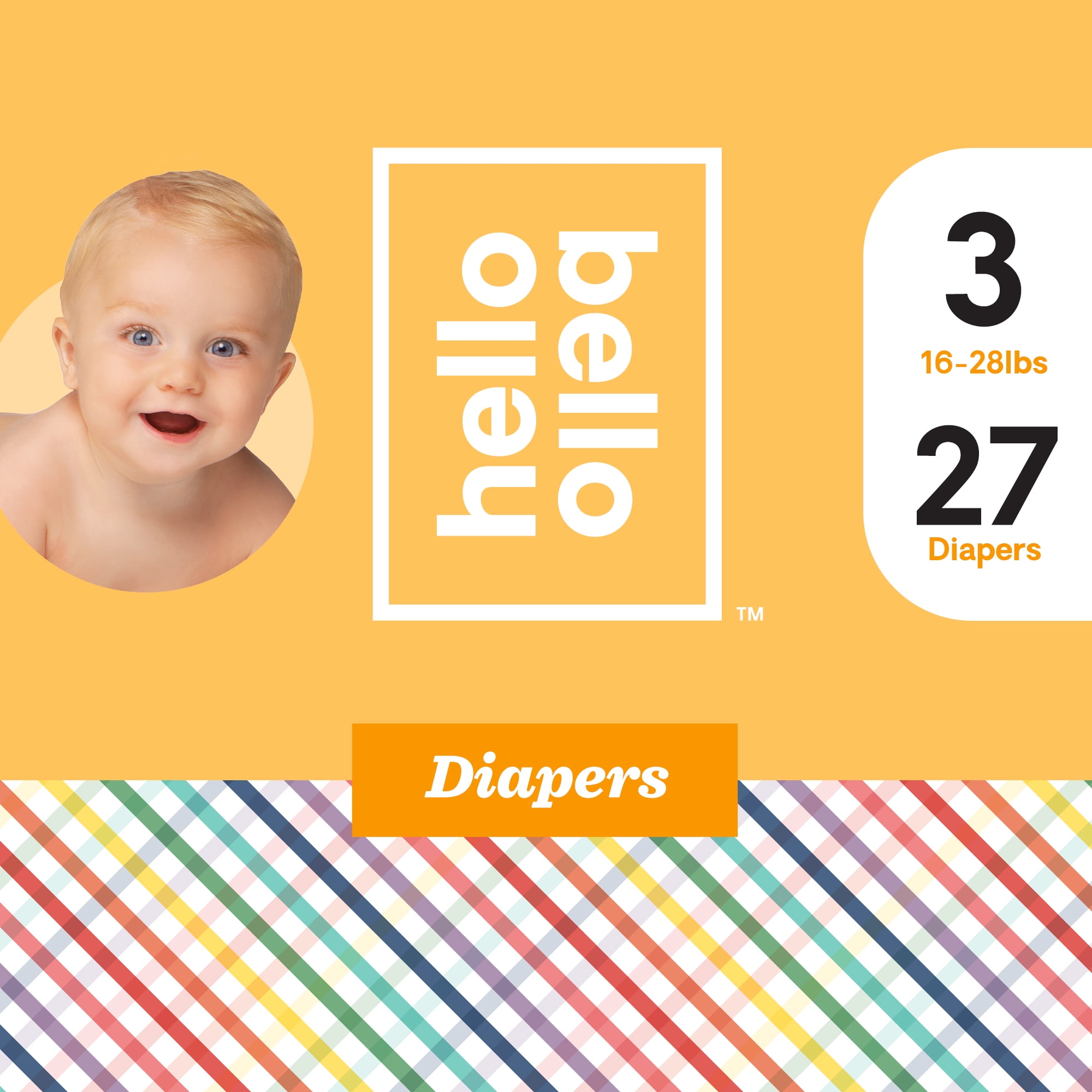 Hello Bello Diapers Colorful Summer Size 3 (27ct)