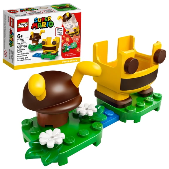 LEGO Super Mario Bee Mario Power-Up Pack 71393 Building Toy for Creative Kids (13 Pieces)