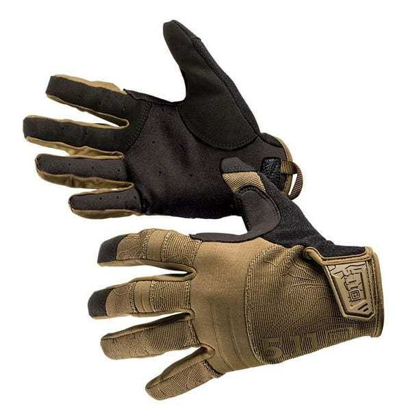 5.11 Men's Touch Screen Competition Shooting Gloves, Style 59372, Kangaroo,  Large 