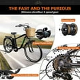 thumbnail image 7 of Nakto NAK-CAMMB 26 ft. Male Camel City Electric Bicycle, Black, 7 of 7