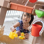 Step2 Pump & Splash Discovery Pond Sand & Water Table for Toddlers