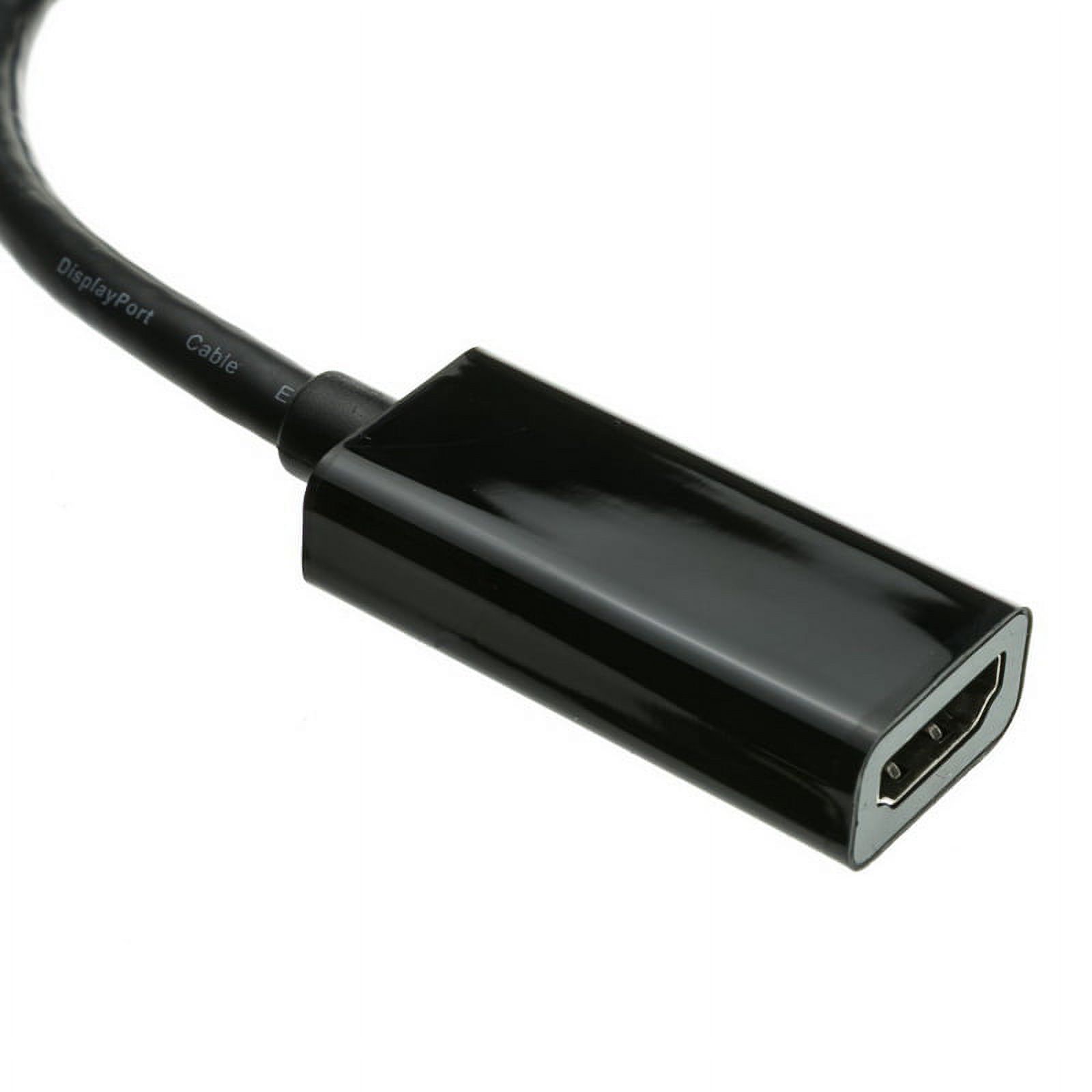 Cable Wholesale 30H1-61060 Audio Enabled DisplayPort Male to HDMI Female Active Adapter support for 4K Video