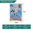 thumbnail image 3 of Mermicorno: Caída de Estrellas-bandera de jardín temática. Regalo perfecto para fans, amigos y familiares, ideal para actividades al aire libre y decoración de fiestas.28CM*45CM, 3 of 5