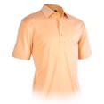 thumbnail image 1 of Monterey Club Men's Eagle Jacquard Texture Solid Golf Polo Shirt #3621, 1 of 2