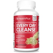 Health Plus Every Day Cleanse Health Supplement, 90 Capsules, 30 Servings