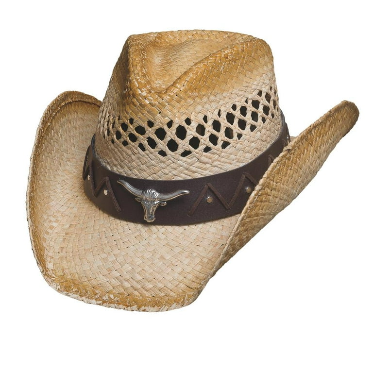 Bullhide Hats 2847 Run A Muck Collection Texas Ranch S-M Natural Cowboy Hat
