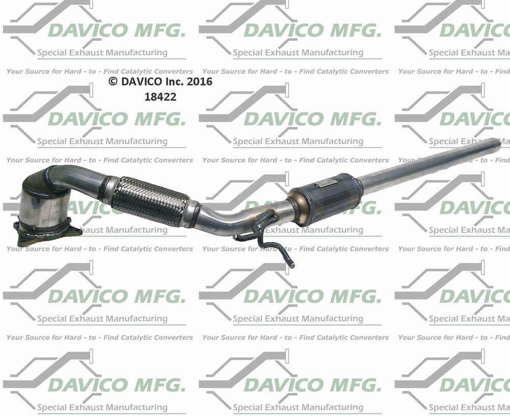 Davico Mfg 18422 Direct-Fit Catalytic Converter
