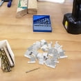 thumbnail image 4 of Mobutofu 20Pcs Steel Shelf Clip Brackets for Metal Shelving Easy Installation Storage, 4 of 8