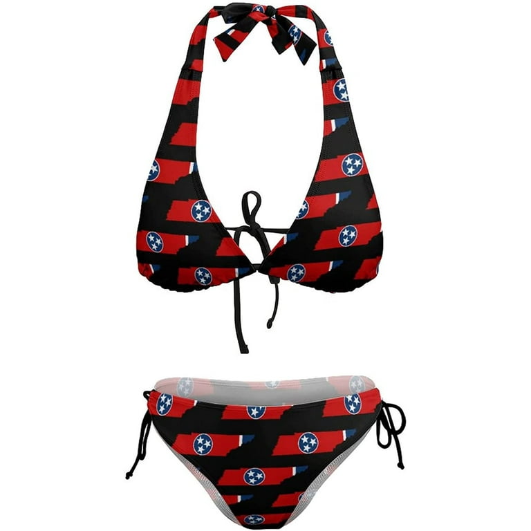 Southern flag two piece bikini for sale store