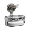 thumbnail image 2 of TISHITA Dragonfly Suction Cup Soap Box Sponge Holder Soap Container Soap Dish Soap Tray for Bath Bathtub Toilet Countertop Decorative gray, 2 of 8