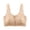 Beige, variant on Zylarhe Bras for Women, Wirefree Bras For Support Lift And Side Coverage Comfortable Seamless T Shirt Bra With Breathable Scrappy Bra Grey XXXL