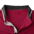 thumbnail image 5 of Txeol Long Sleeve Golf Shirt Men with Pocket Casual Button Collared Slim Fit T-Shirts,Red,L, 5 of 8