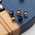 thumbnail image 4 of Mosiee 2Pcs Metal Guitar Strap Button Strap Fixing Pin With Fixing Screw Guitar Strap Lock Knob With Lock Guitar Strap Locks Mushrooms, 4 of 7