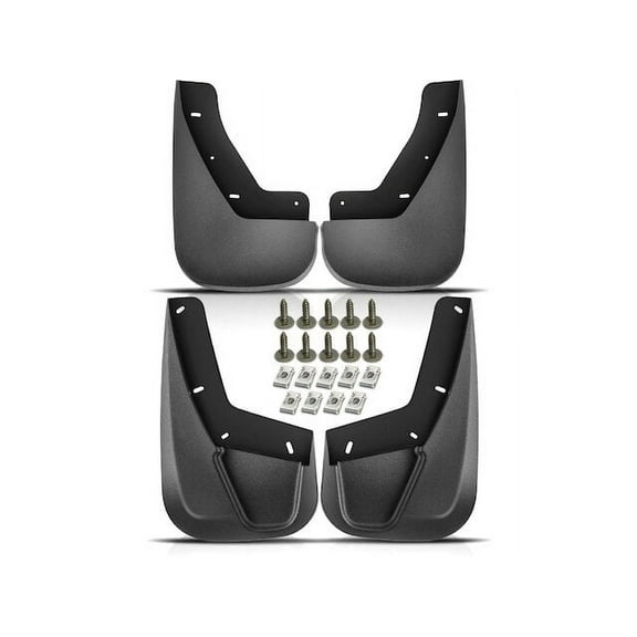 Mud Guard Set 4 - Compatible with 2014 GMC Yukon Denali 6.2L V8