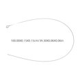 thumbnail image 2 of DEEPCRAFF 4Pcs Art Hanging System Plated Silver Stainless Steel Wire Rope Adjustable Secure Heavy Duty Kit, 2 of 8