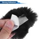 thumbnail image 5 of Accesorios para Casco de Motocicleta Decoración Orejas de Conejo Verticales para Cascos de Motocicleta Bicicleta Esquí Negro Rojo Pegatina 2 Juegos, 5 of 6