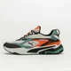 thumbnail image 2 of PU & MA RS-Fast Heat Orangle Green Black Grey 380559-01 Men's 9 US Shoes Sneakers, 2 of 6