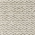 thumbnail image 6 of SAFAVIEH Hudson Merrilyn Chevron Shag Area Rug, Ivory/Grey, 9' x 12', 6 of 6