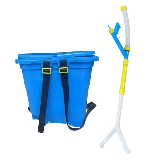 Xingzhi Manual Spreader Comfortable Handle 25L Double Trees for Port Fruit Vegetables Double Port 45x46cm