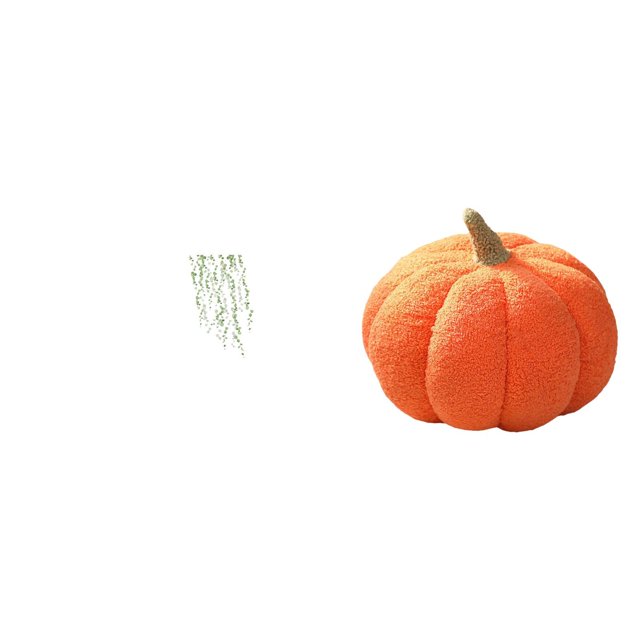 de pared colgante con diseño de enredaderas, cojín de calabaza, suave y de material afelpado de PVC. Ideal para dormitorios, salas de estar,