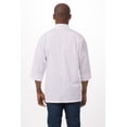 thumbnail image 5 of Chef Works Men's Morocco Chef Coat, Three-Quarter Sleeve Chef Jacket with Pockets, 3XL, White, 5 of 6