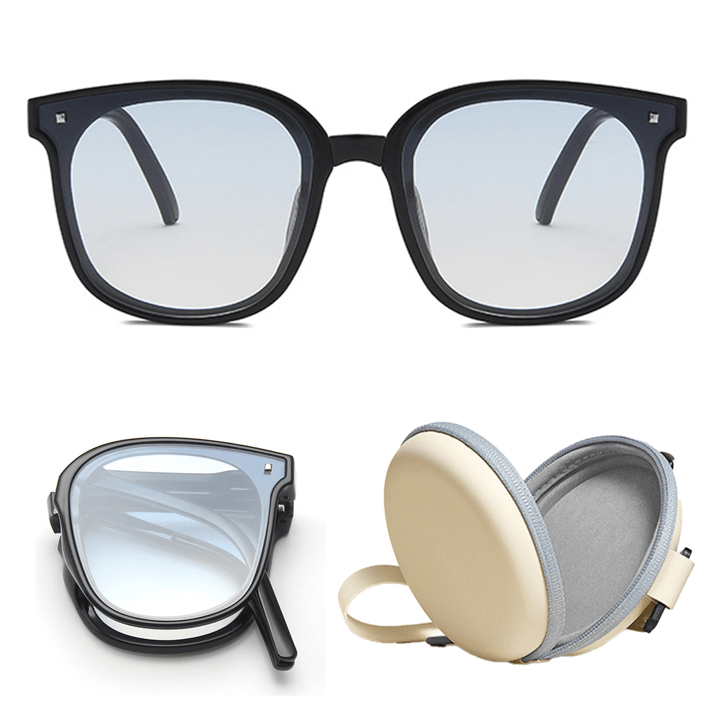Ultra Lightweight Foldable Polarized Sunglasses with Organizer Case Amazon.com: BENEUNDER Polarized Sunglasses for Men Women  main image 4