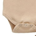 thumbnail image 4 of Gibobby Baby Girls Ribbed Bodysuit, Jogger Pants and Headband 3 Piece Outfit Set Newborn to Infant(Beige,0-3 Months), 4 of 5