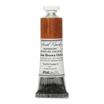 Michael Harding Artist Oil Paint - Italian Brown Ochre, 40 ml tube
