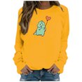 thumbnail image 2 of Ichuanyi liquidación para mujeres sudaderas con capucha casuales con sudadera con estampado para mujeres sudor de manga larga ICHUANYI WER202308214975, 2 of 6