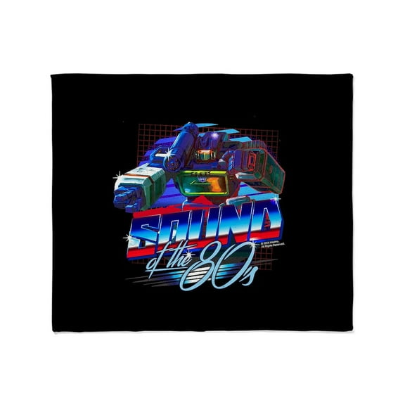 CafePress - Transformers Sound Of The 80S Throw Blanket - Soft Fleece Throw Blanket, 50"x60" for All Ages