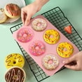 thumbnail image 3 of KGJQ 6-Cup Non-stick Silicone Muffin Pan & Individual Baking Mold, 2.5” Diameter Cups, 3 of 8