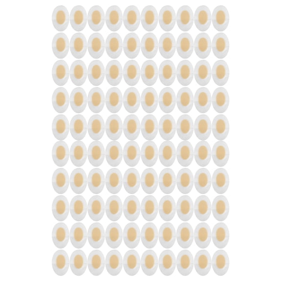 100PCS Anti Wear Shoe Sticker PU Thin Blister Prevention Foot Care Protection Pad for High Heel Sandal Leather Shoes Skin Color with Cushion