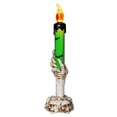 thumbnail image 1 of Lámpara de candelabro LED Accesorios de terror de Halloween Decoración de fiesta de Halloween Verde, 1 of 3