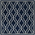 thumbnail image 6 of SAFAVIEH Chatham Jaymz Geometric Wool Area Rug, Dark Blue/Ivory, 2' x 3', 6 of 10