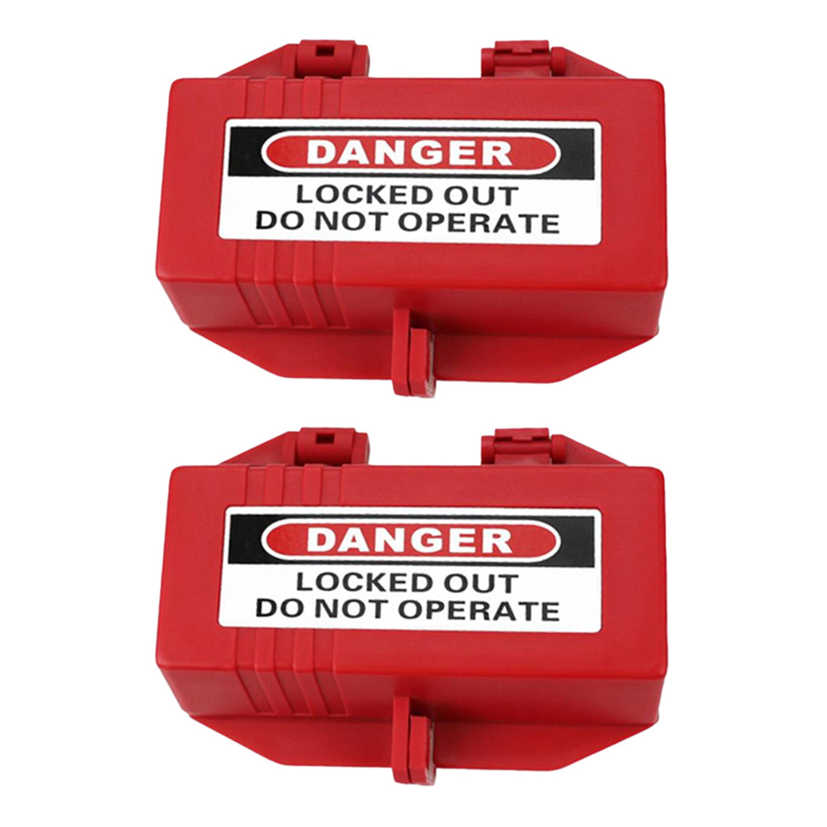 2X Household Appliances Power Plug Lock Box Washing Machine Washer TV