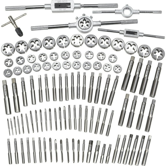 Klutch Tap and Die Set, 110-Pc.