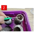 thumbnail image 5 of Semilla De Pellets De Turba, Arrancador De Semillas De Tapón Ligero, Fibra De Coco Natural, Nutriente Práctico, Bloque De Suelo, Porcentaje De Germinación En Interiores Kearding TO003180-00, 5 of 5