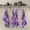 thumbnail image 5 of Coolnut Halloween Civet and Skull Kitchen Dish Towel Set,Drying Kitchen Towels Tea Towels Gift Set for Drying Cleaning Cooking Baking 1Pcs, 5 of 6