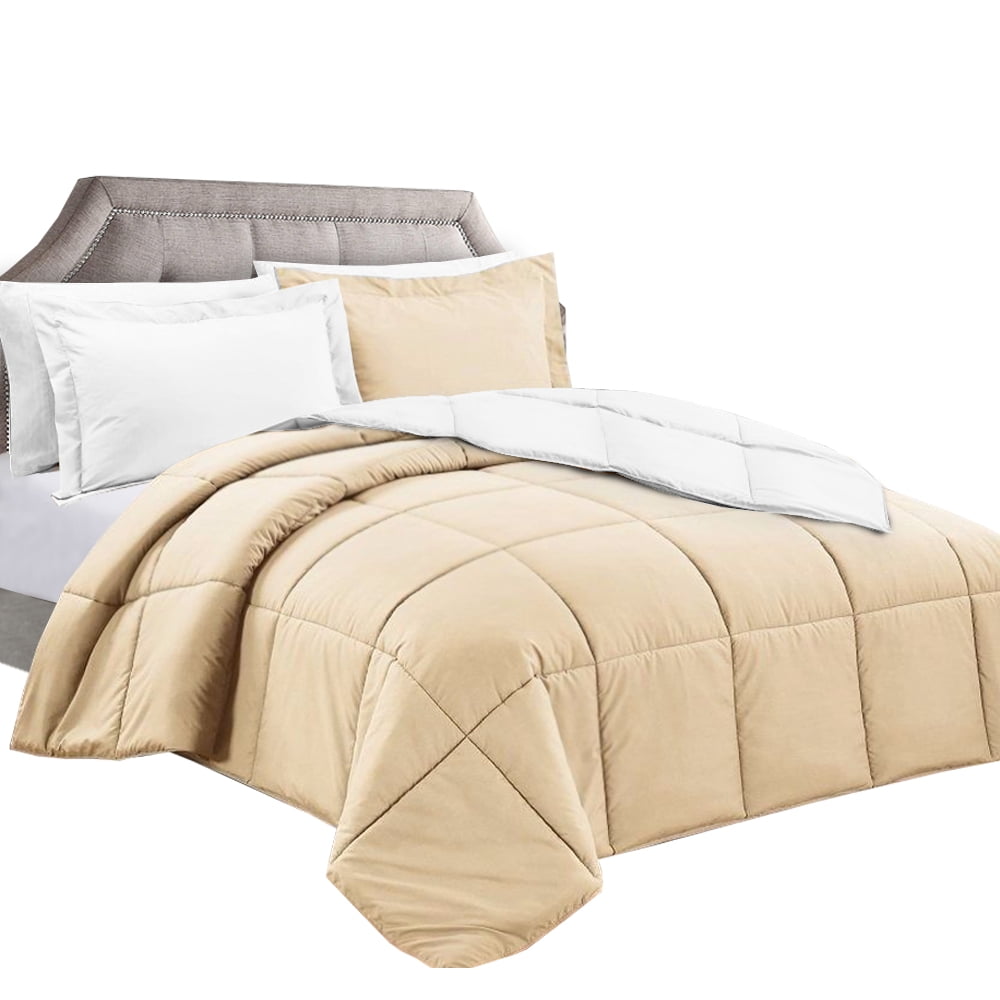 Clara Clark Luxury Down Alternative Reversible Comforter Set