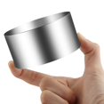 thumbnail image 3 of Gutsdoor Paquete De 4 Anillos De Presentación De Alimentos, Anillos De Acero Inoxidable Para Tartas, Moldes Pequeños Para Hornear, Anillos De Cocina Redondos Para Pastelería, Mousse, Panqueques, 4 Emp, 3 of 5