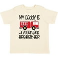 thumbnail image 3 of Inktastic Volunteer Firefighter Daddy Boys or Girls Toddler T-Shirt, 3 of 5