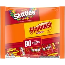 Skittles & Starburst Fun Size Candy Assortment -34.71oz/90ct