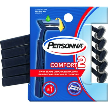 Personna Twin Blade Refill Cartridges Men Plus 5 Ct